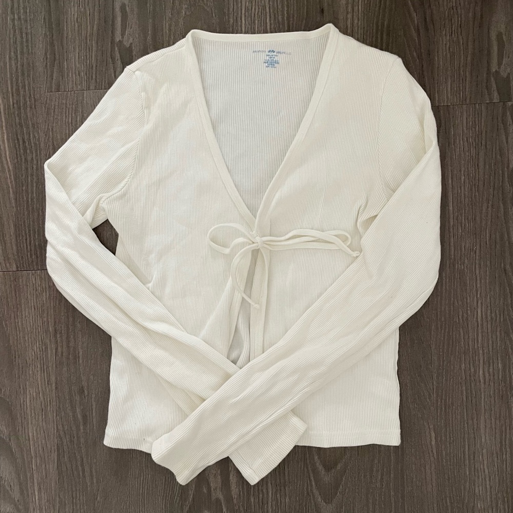 Brandy Melville Front-Tie Top